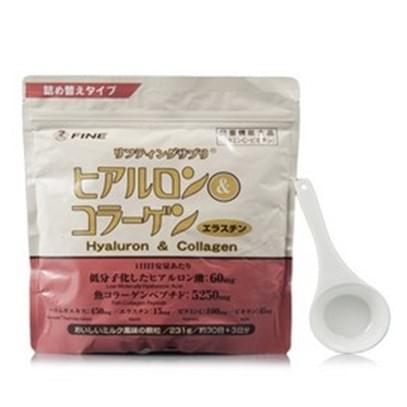日本 Fine 優之源透明質酸及膠原蛋白(補充裝) (231g)