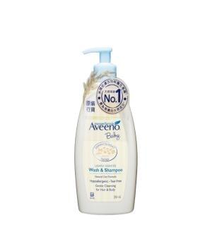 Aveeno BABY 嬰兒天然燕麥沐浴洗髮露 (354ml)