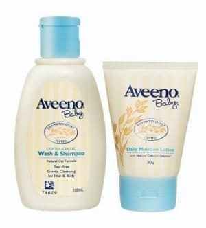 Aveeno DAILY MOISTURIZING 嬰兒天然燕麥體驗裝 (2piece)
