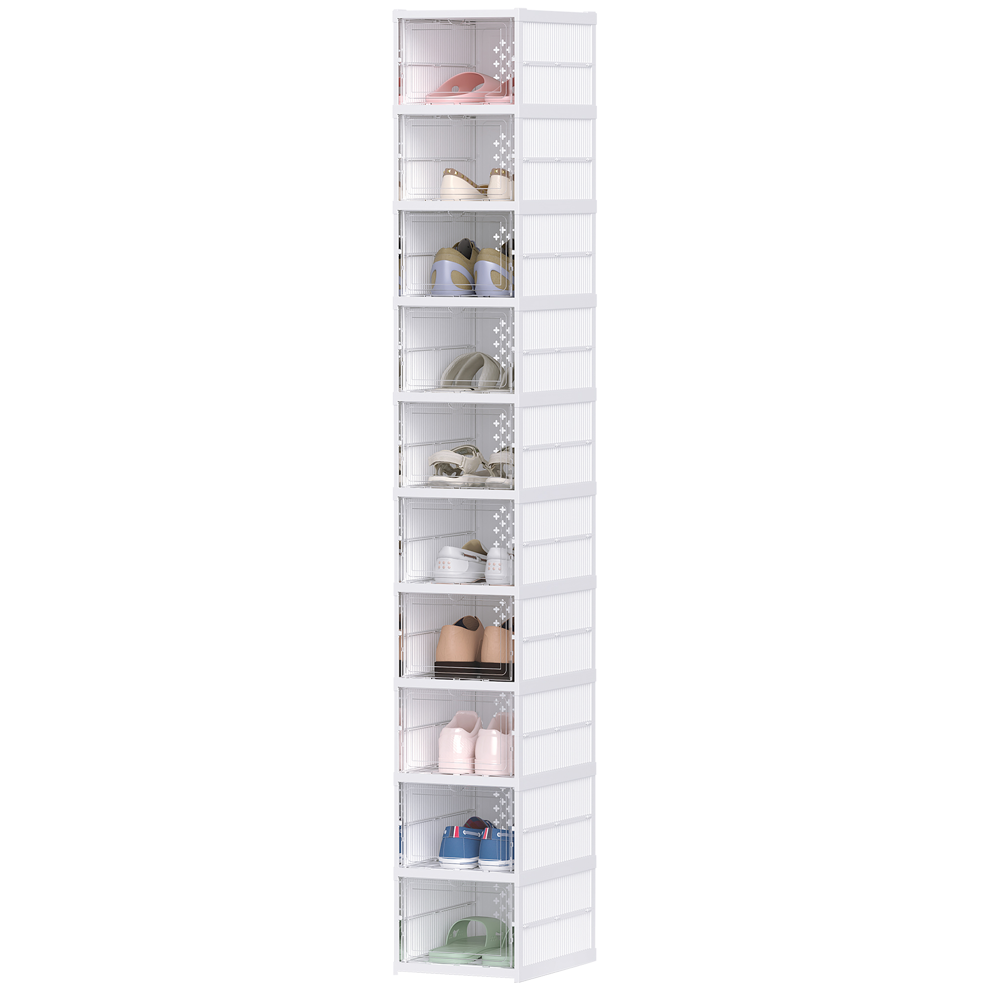 NEW ATTRIBUTE VARIANT TEST - 10 Tier Shoe Storage